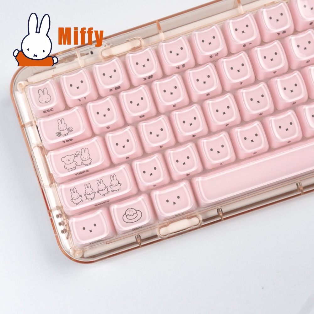 Kawaii Miffy Keycaps Cute Rabb - Gaming Keyboard Ergo review and price