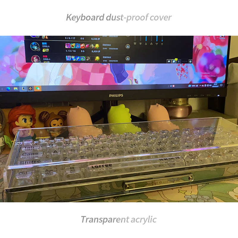 Acrylic Keyboard Clear Protect - Gaming Keyboard And Mouse For Xbox review and price