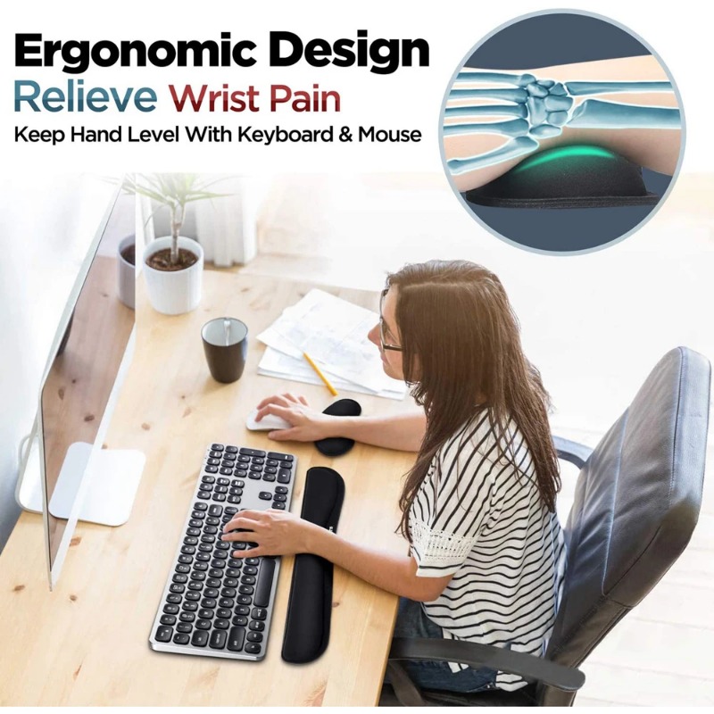 Ergonomic Keyboard Wrist Rest  - Gaming Keyboard Ergonomics review and price