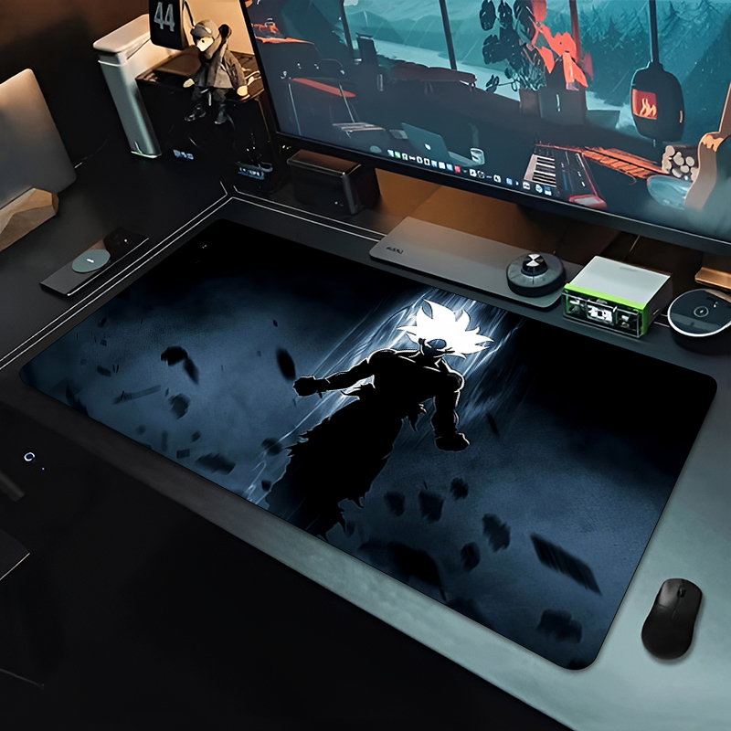 DBZ Black Anime Mouse Pad Drag - Gaming Keyboard Esports review and price