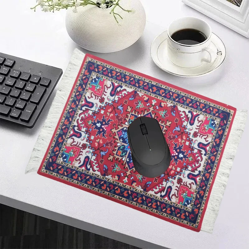 Mini Persian Woven Rug Mat Mou - Gaming Keyboard Mouse Combo review and price