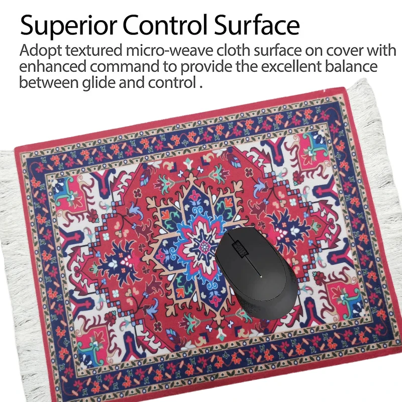 Mini Persian Woven Rug Mat Mou - Gaming Keyboard Mouse Combo review and price