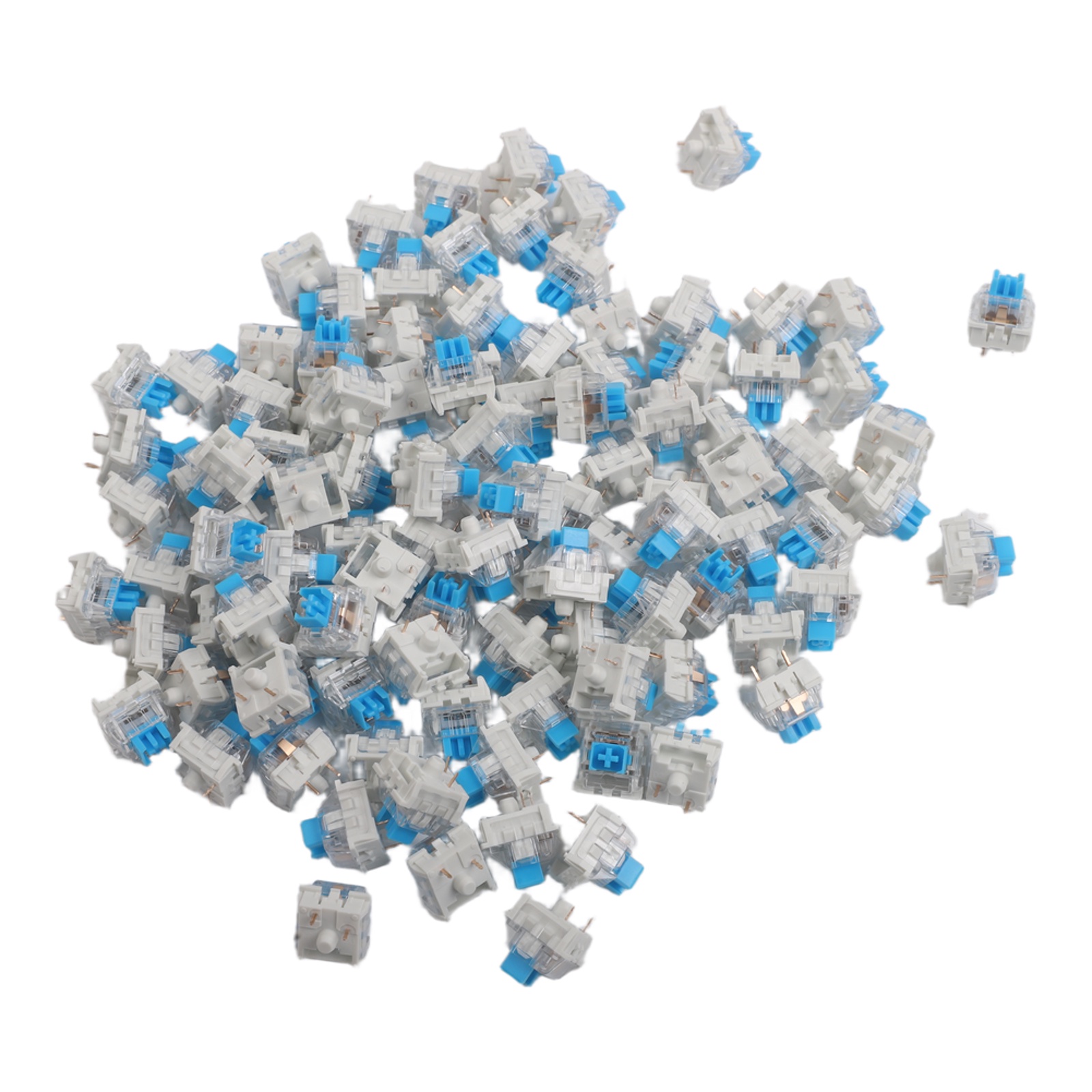108PCS Blue Tactile Mechanical - Keyboard Gaming Blue Switch review and price