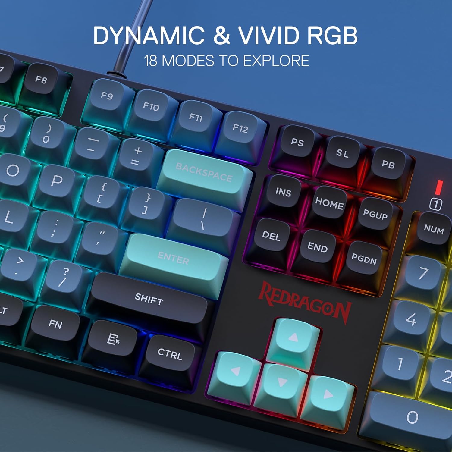 Redragon K582 SE Wired RGB 104 - Keyboard Gaming Mac review and price